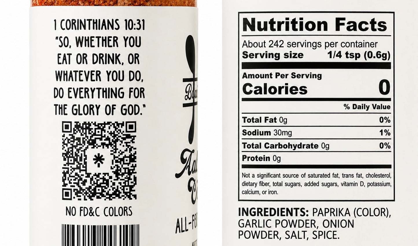 ALL THAT ON ER'THANG - All Purpose Seasoning