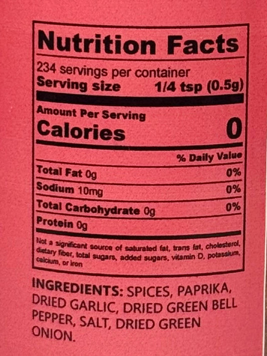 HOLY SMOKES CAJUN - Hot Cajun Seasoning