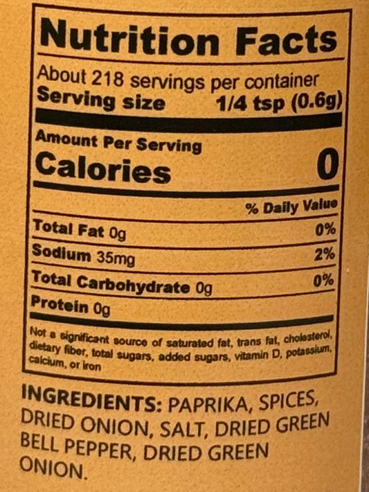 HEAVENLY SOUTHERN CAJUN - Mild Cajun Seasoning